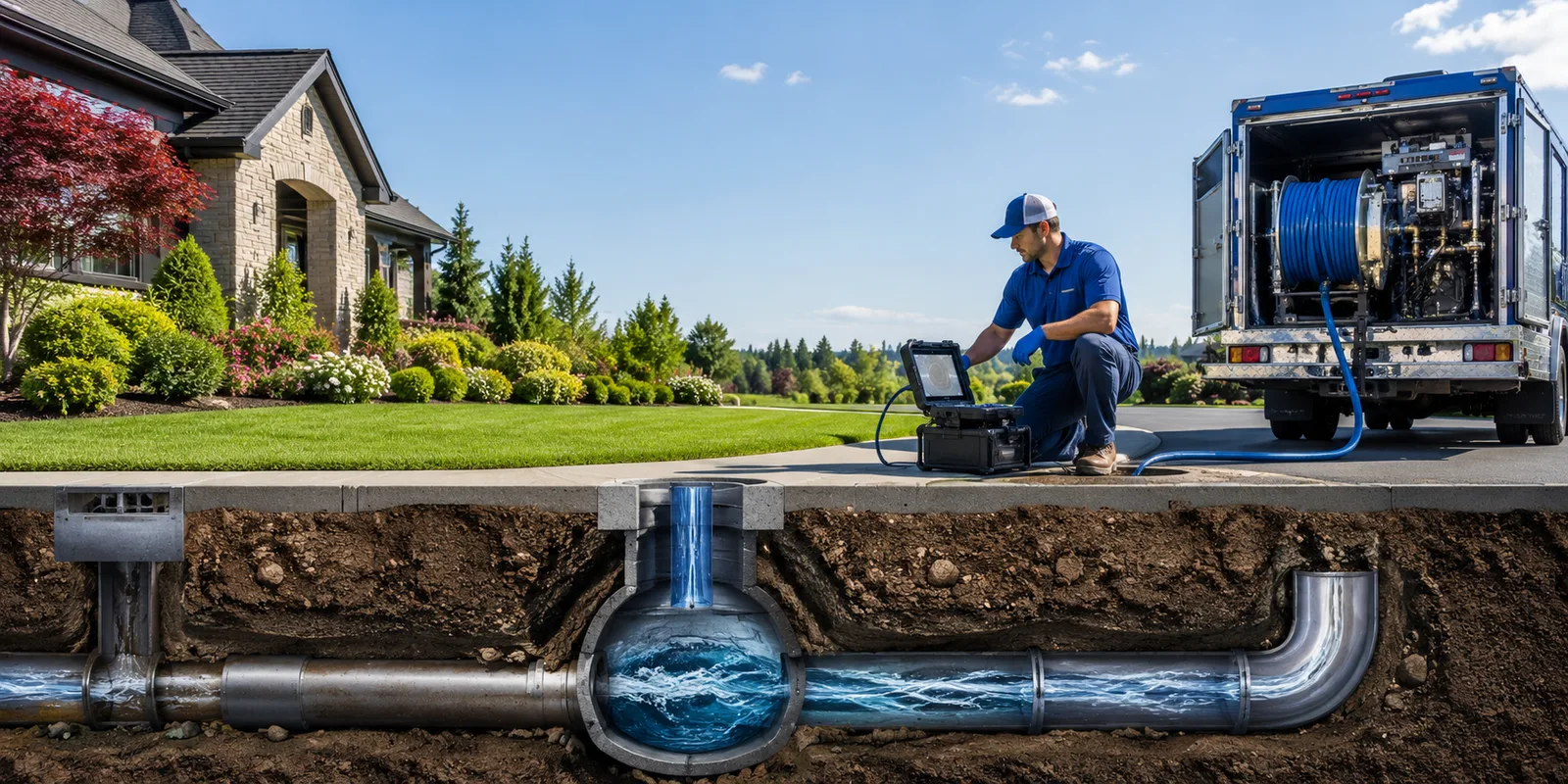 Drainage restoration information for Blair, WI